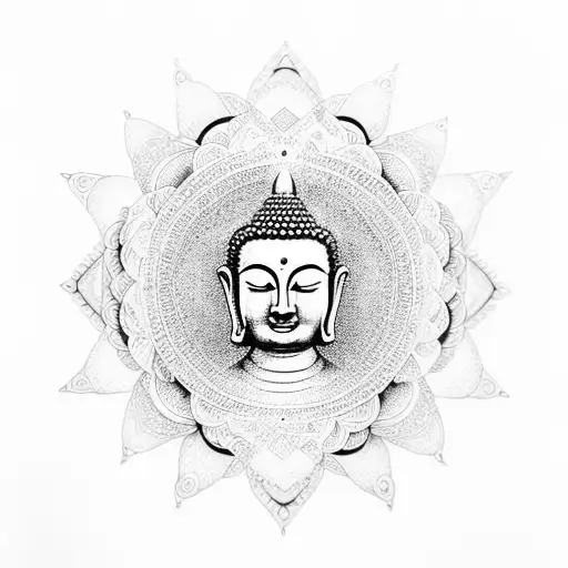 Buddha Mandala Geometric