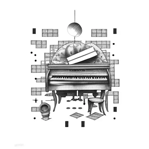 Pianos And Everything Related To Music And Music Mixing
