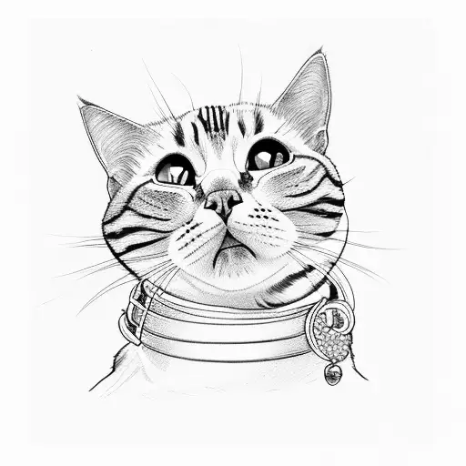 A Bud Tender With A Cat Sitting On Their Shoulder