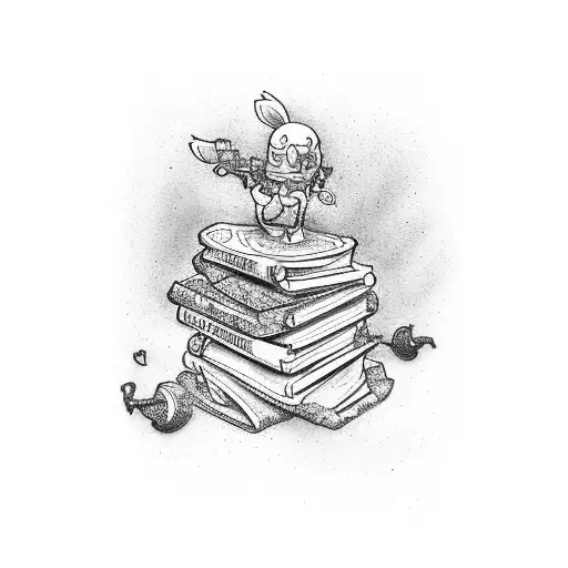 Trdent Hitting A Book