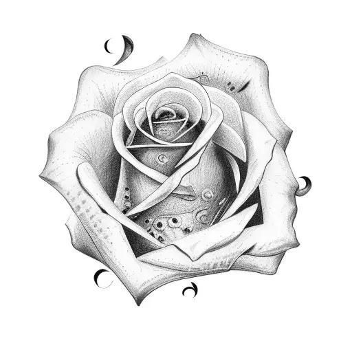 Watch And Rose And Puzzle