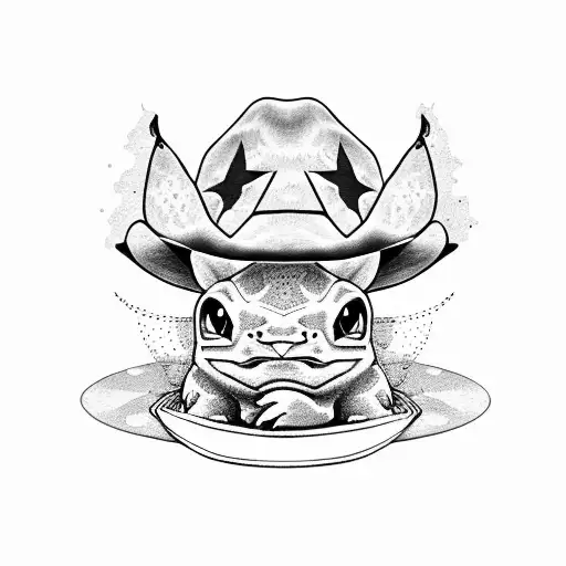 Bulbasaur With Cowboy Hat
