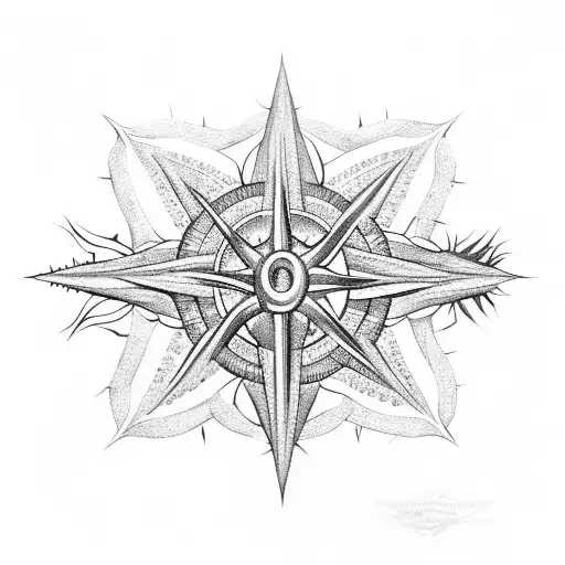 Crown Of Thorns In Compass