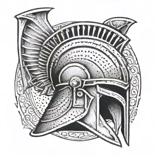 Coverup Spartan Helmet