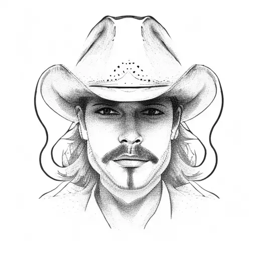 A Bean Wearing A Cowboy Hat