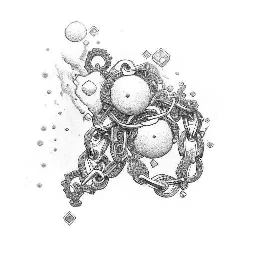 Cherry Blossom With Broken Chain