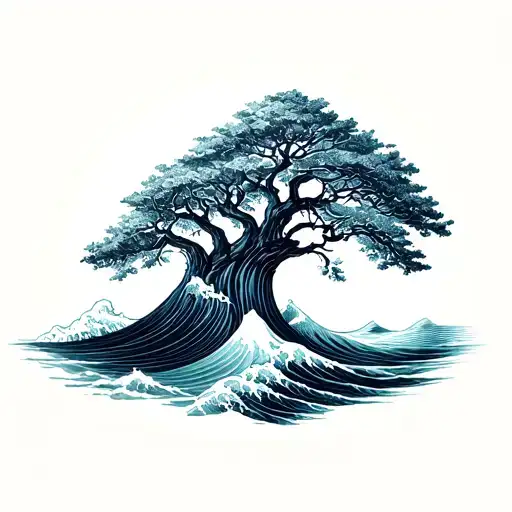 The Growing Tree Of The Wave
