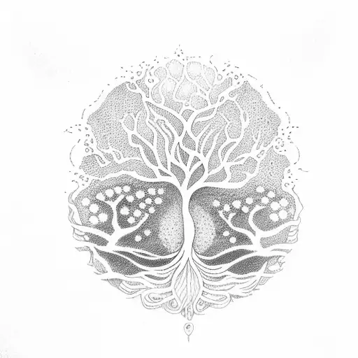 Tree Of Life With Semicolon