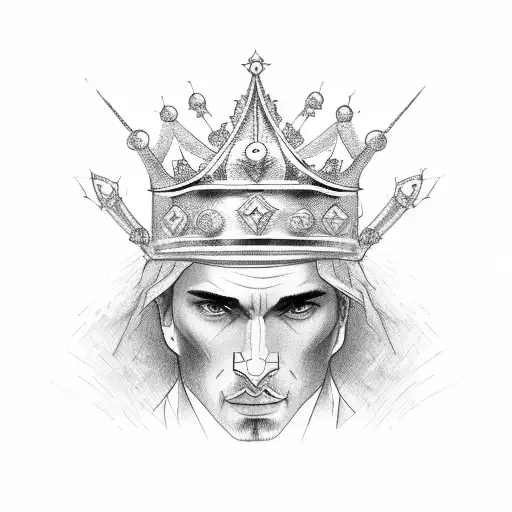 Man With Crown
