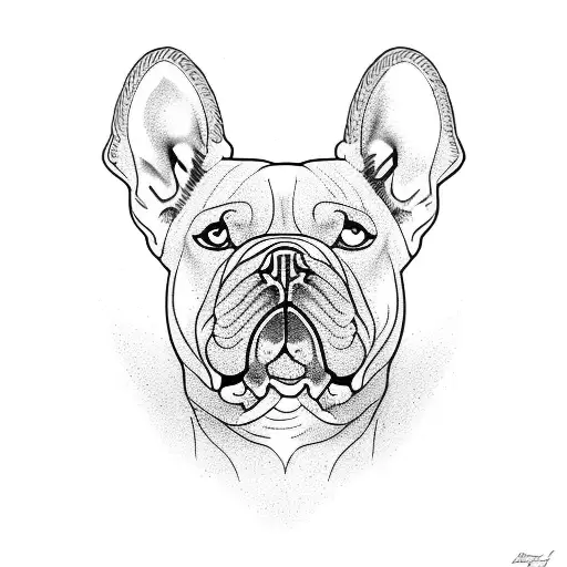 Young French Bull Dog