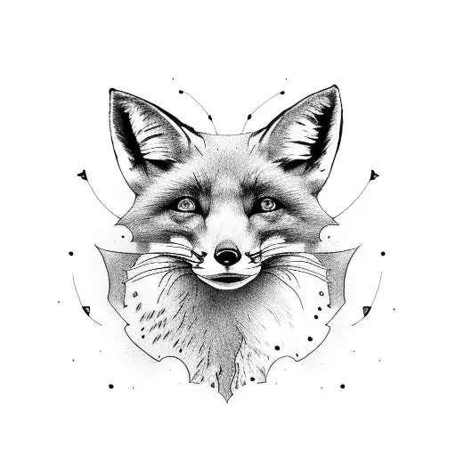 Fox Father And Little Girl