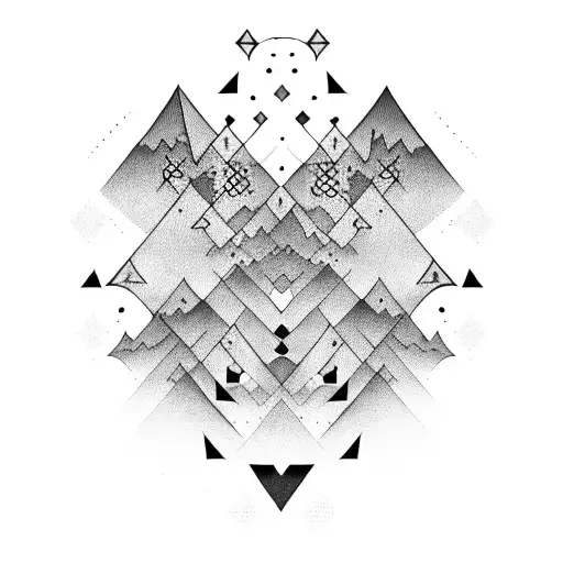 Pattern Of Black Little Curved Arrows