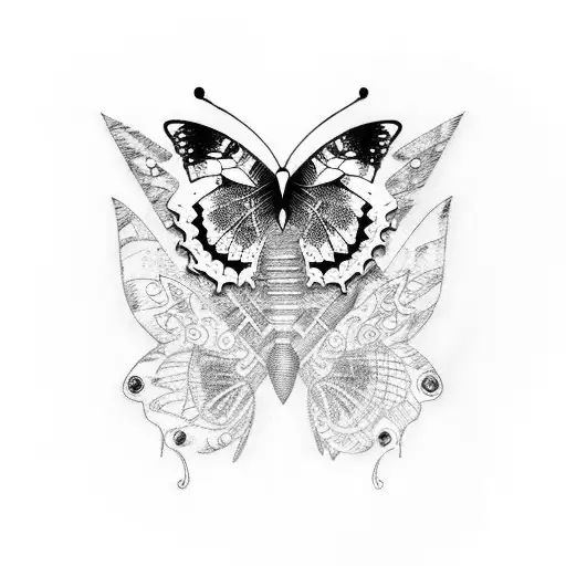 A Cyberpunk Butterfly