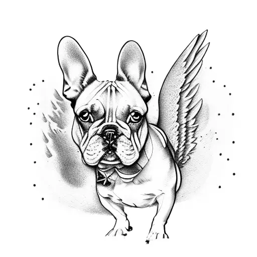 French Bulldog Angel