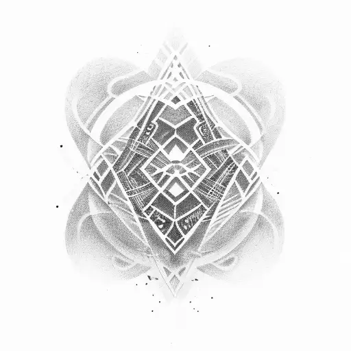 An Abstract Design Representing The Connection Between Teaching And Sports