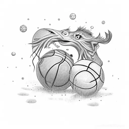 Mom With Son Basketball