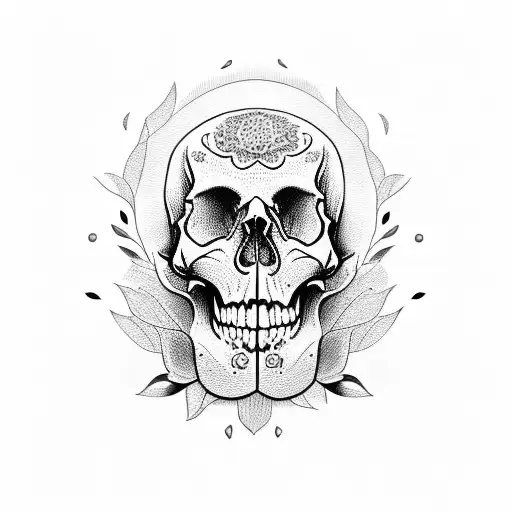 Skull Wildflowers