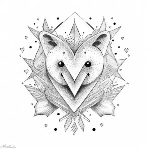 Heart And Star And Butterfly