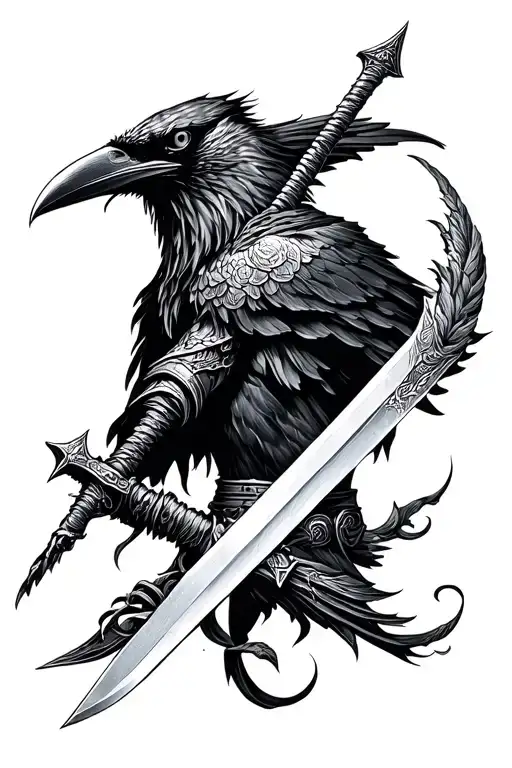 Raven Sword Warrior