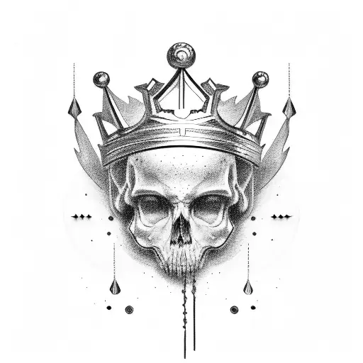 Crown With Word Deep