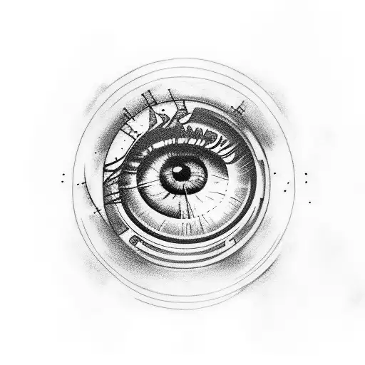 Eye With Finance And Music