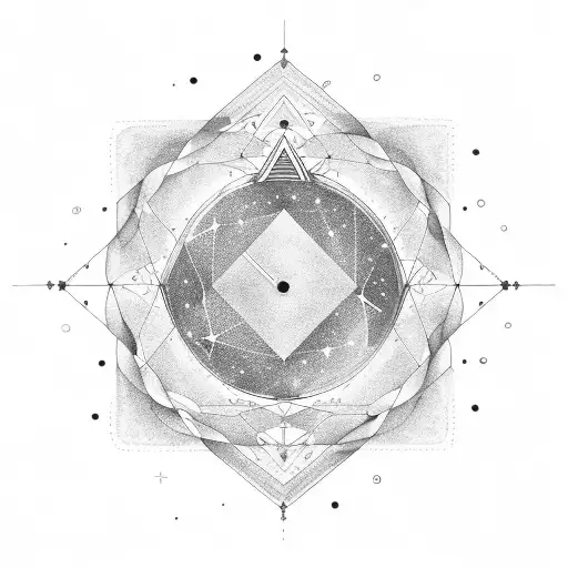 A Constellation Of Virgo Made Up Of Musical Instruments