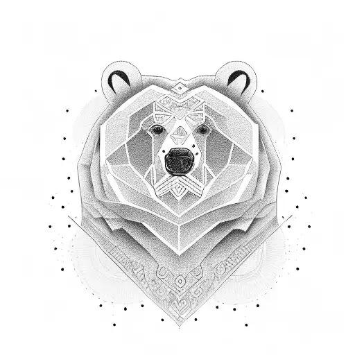 Hindi Style Bear Face