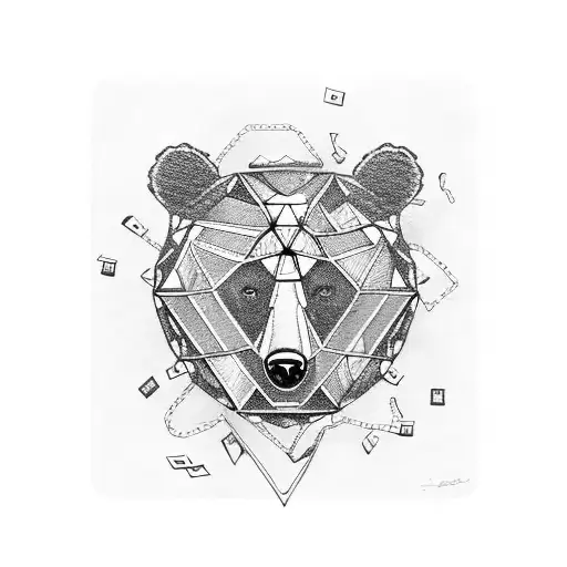 Bear Trap On Money Bag