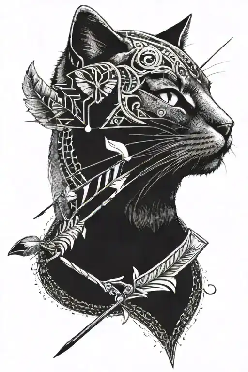 Cat And Arrow Weapon