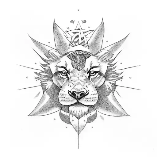 Leo Star With Angels