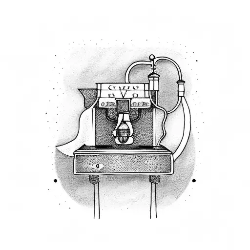 Coffee Machine In Hand