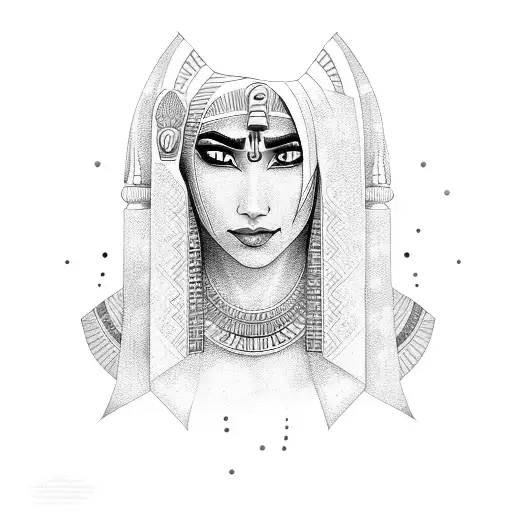 Egyptian Face Girl Cry