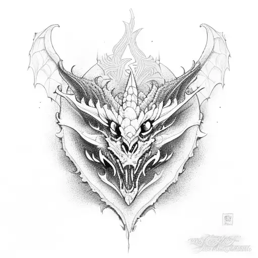 Rosa De Los Vientos Con Dragon