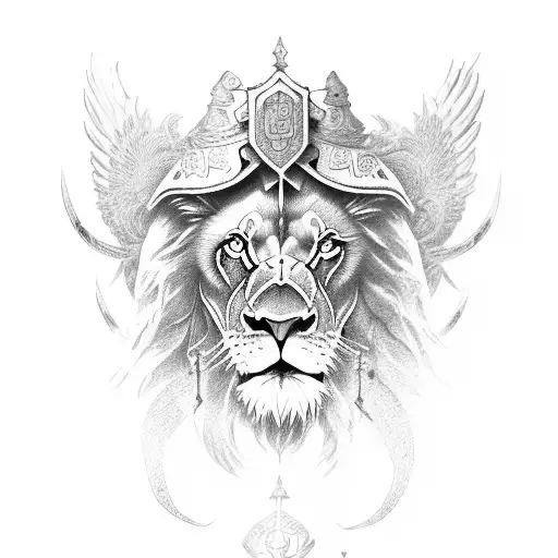 Lion Eagle Sword Warrior