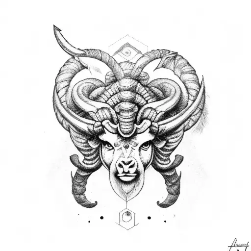 Aries With Letters