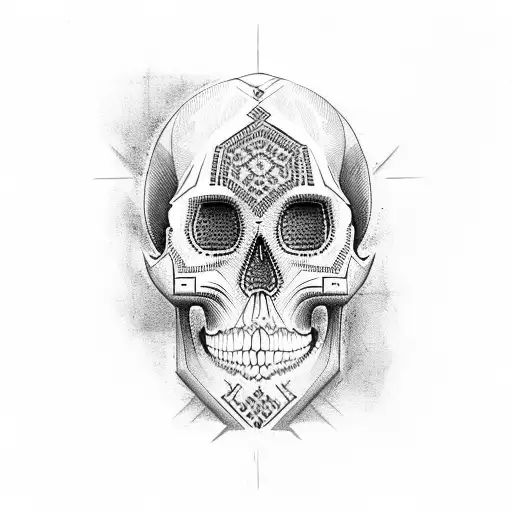 Skull Geometric