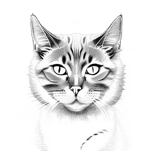 Cat Dacing With A Girl