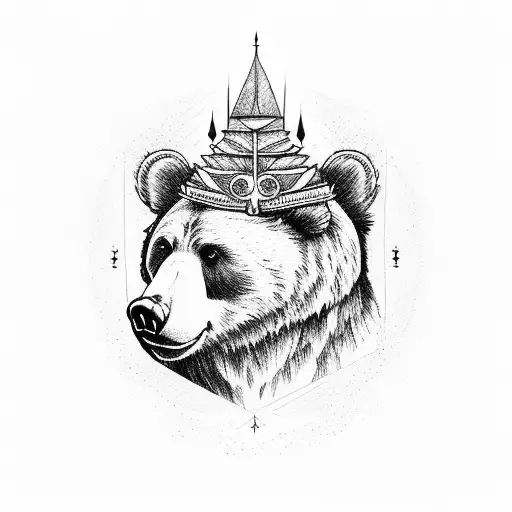 Bear Head Sage 3Rd Eye Force Crossfit