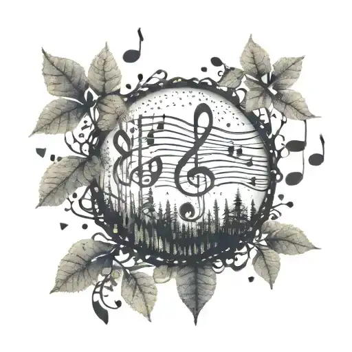 Music Note Forest