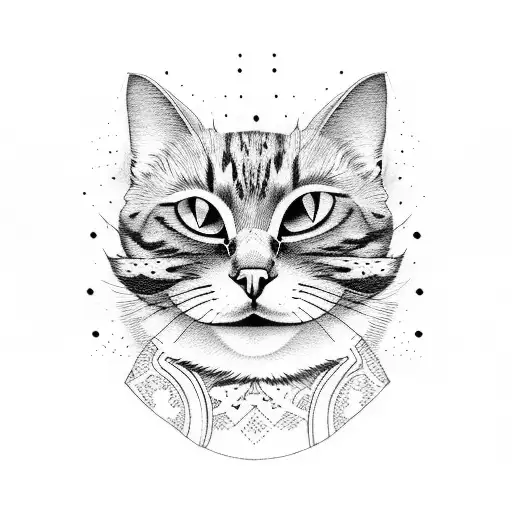 Stoner Cat Realistic With A Smile