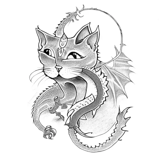 Cat Murders A Dragon