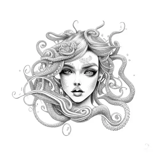Mermaid Full Body Tentacles For Hair