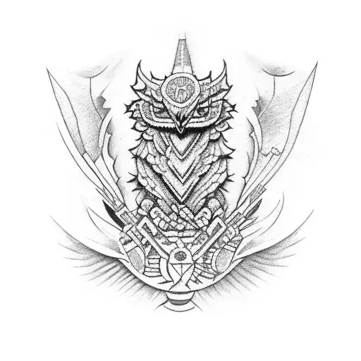 Quetzalcoalt With Mayan Calendar