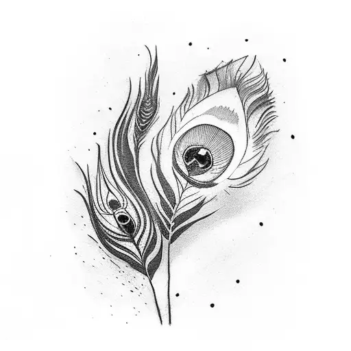 Flute With Peacock Feather Name Is Pooja