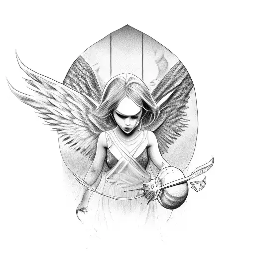 Angel Fighting Devil