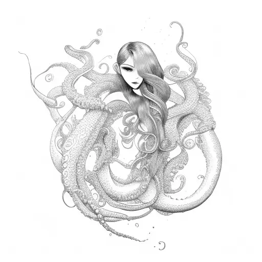 Mermaid Full Body Tentacles For Hair