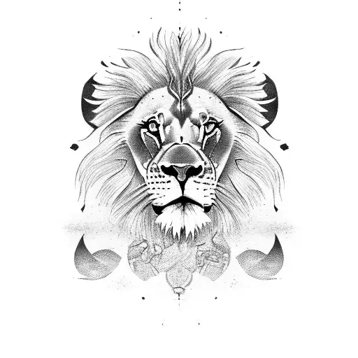 Lion With Warrior Spelling