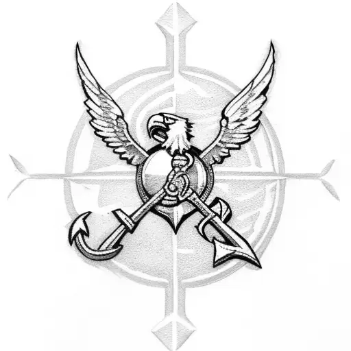 Marines Globe Eagle Anchor