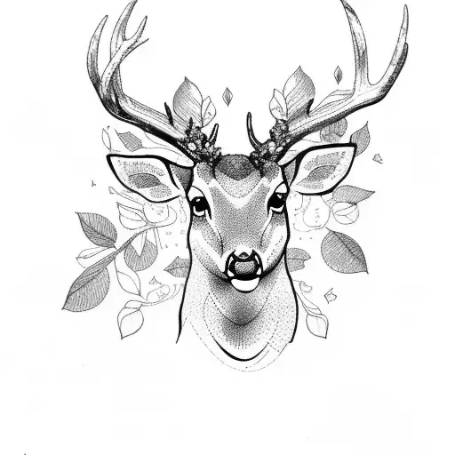 Deer In The Woods Arm Sleeve