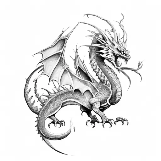 Medium Age Dragon